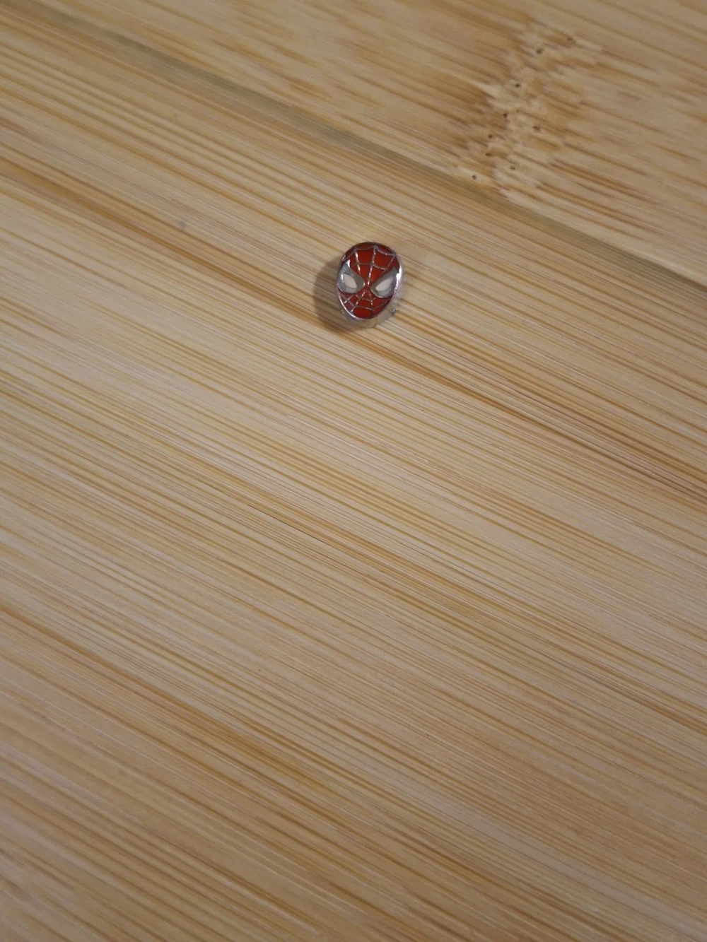 Red Spider-Man Enamel Charm For Floating Lockets